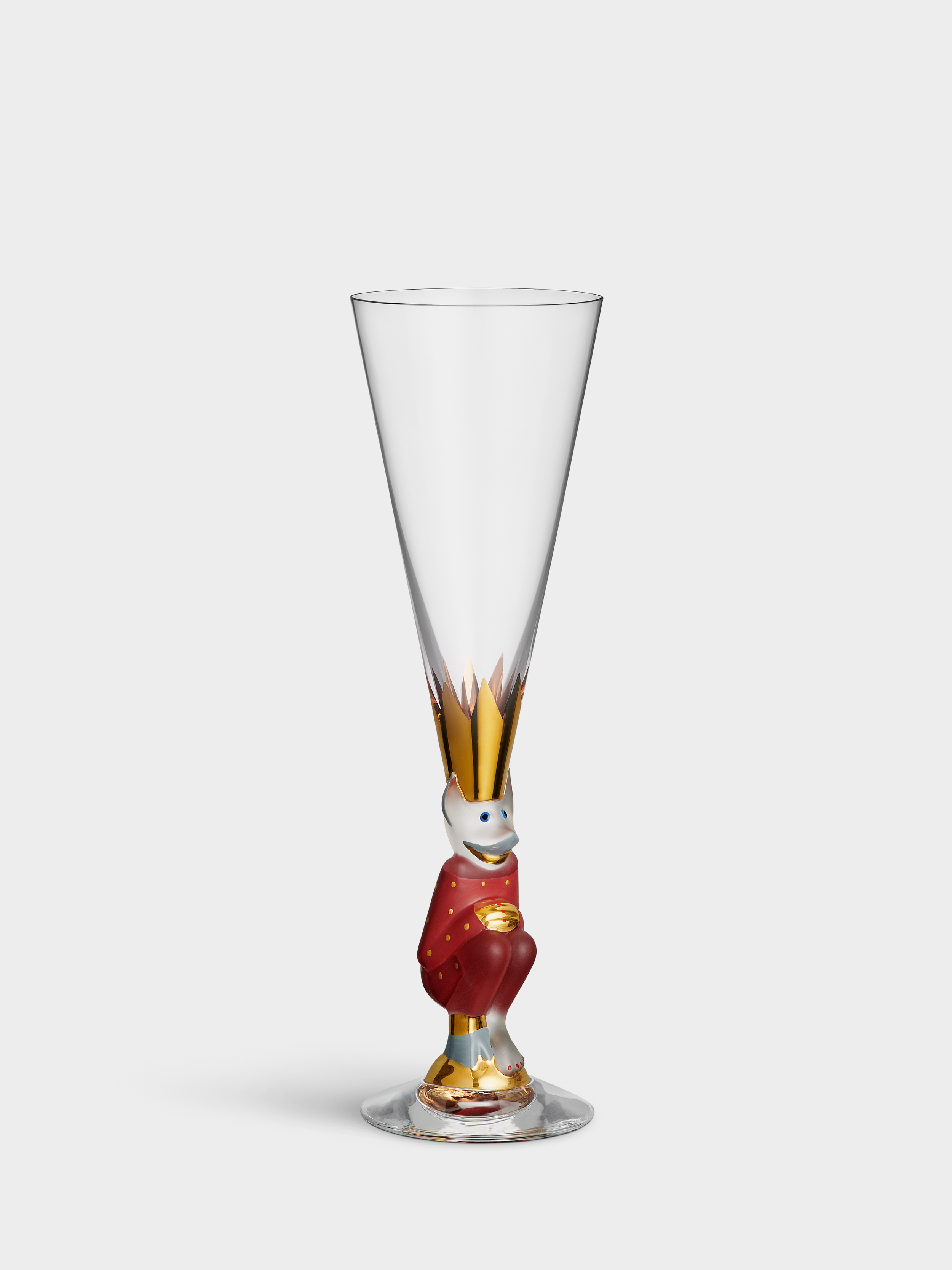Orrefors - The sparkling devil champagneglas röd 19cl