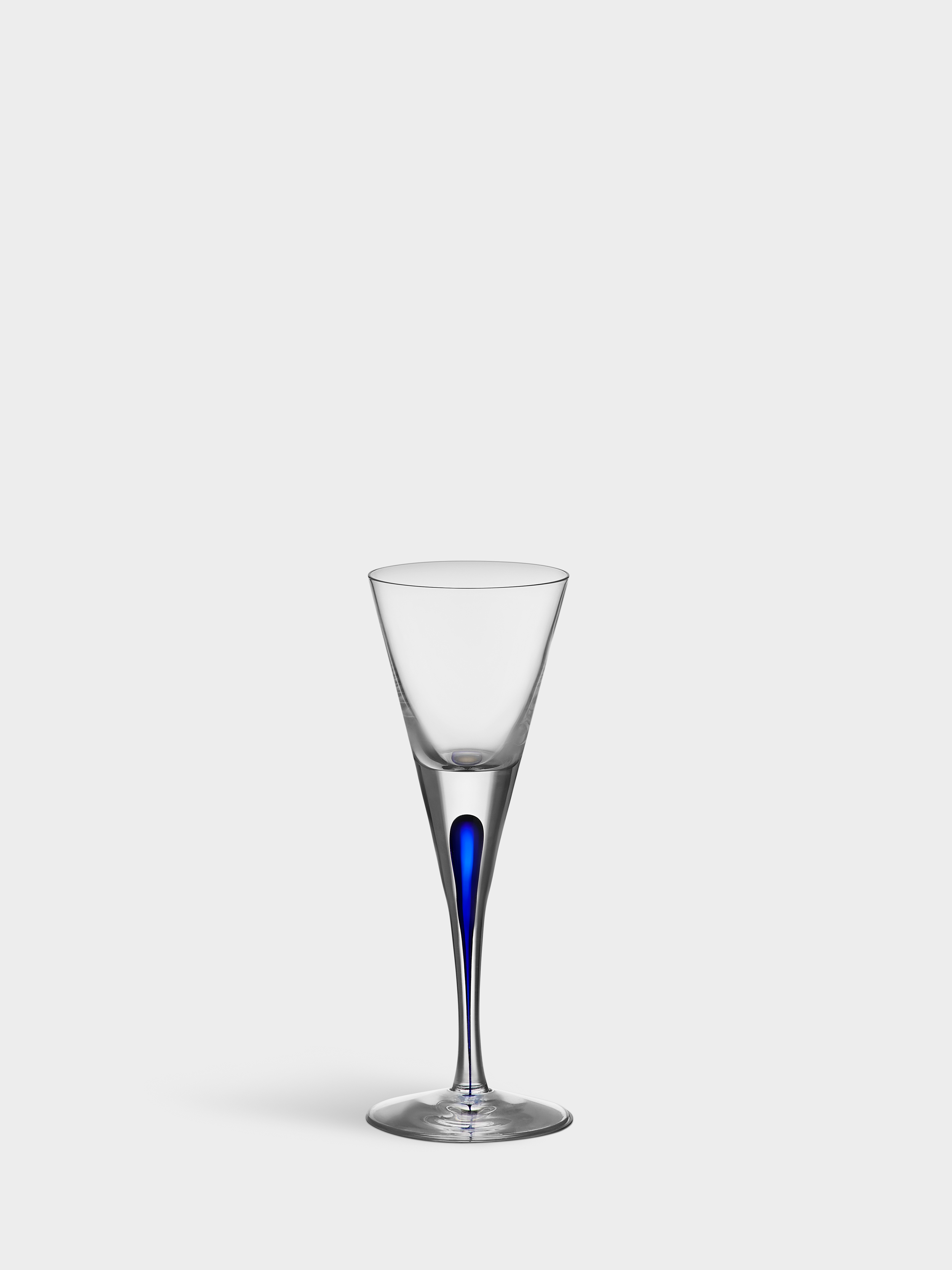 Orrefors - Intermezzo snapsglas blå 6cl