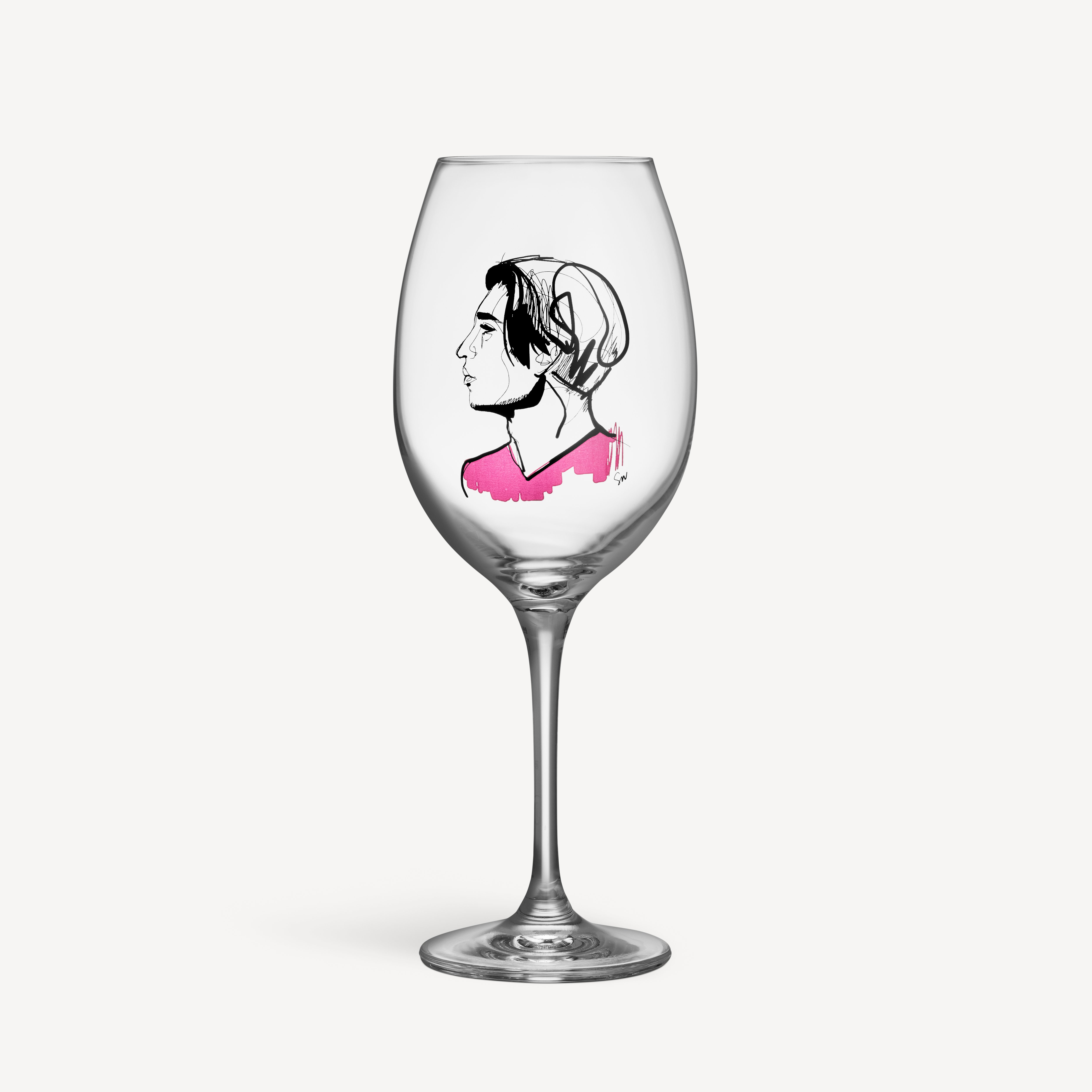 All about you Embrace Him vinglas röd 52cl 2-pack