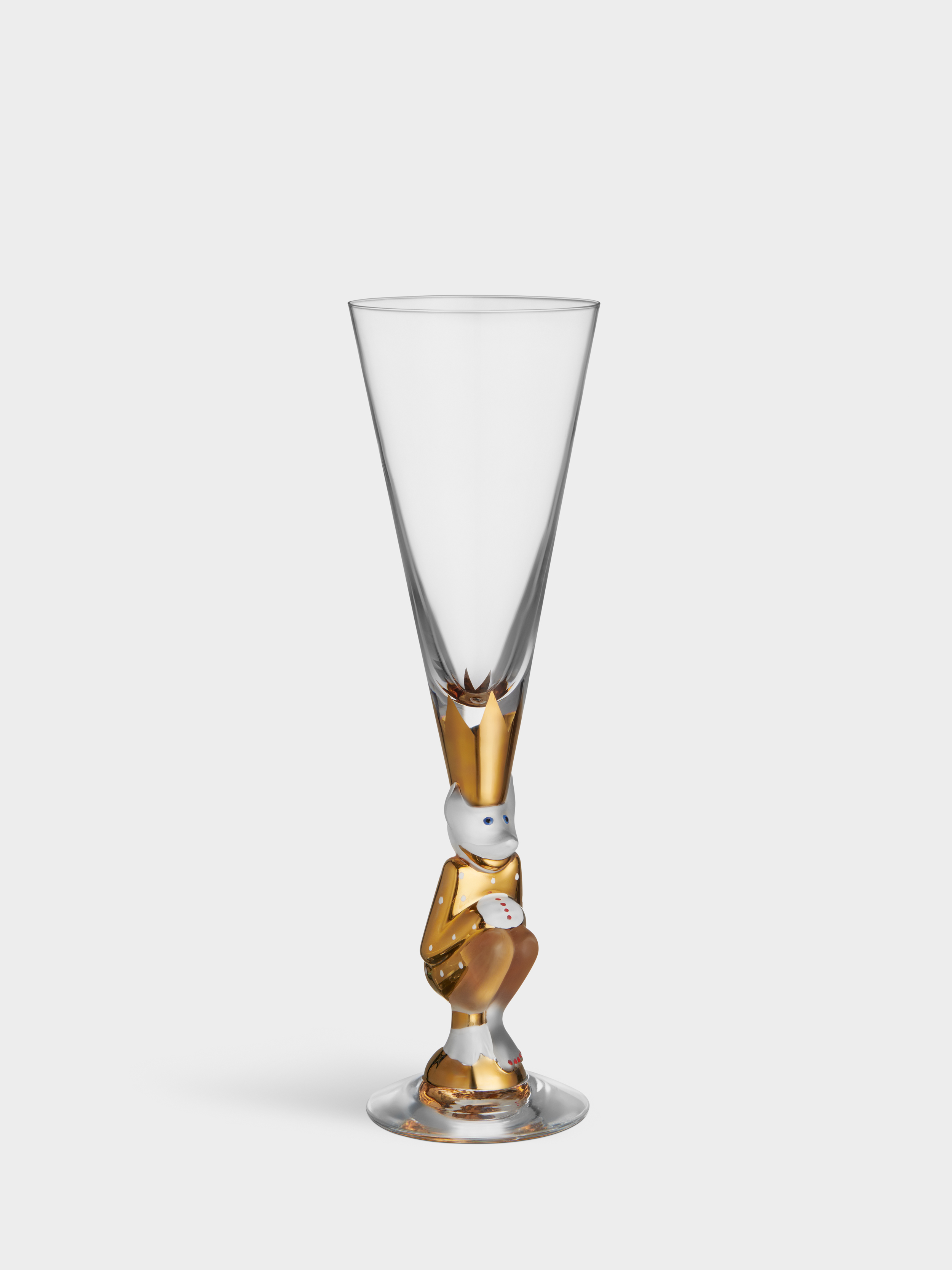 Orrefors - The sparkling devil champagneglas guld 19cl