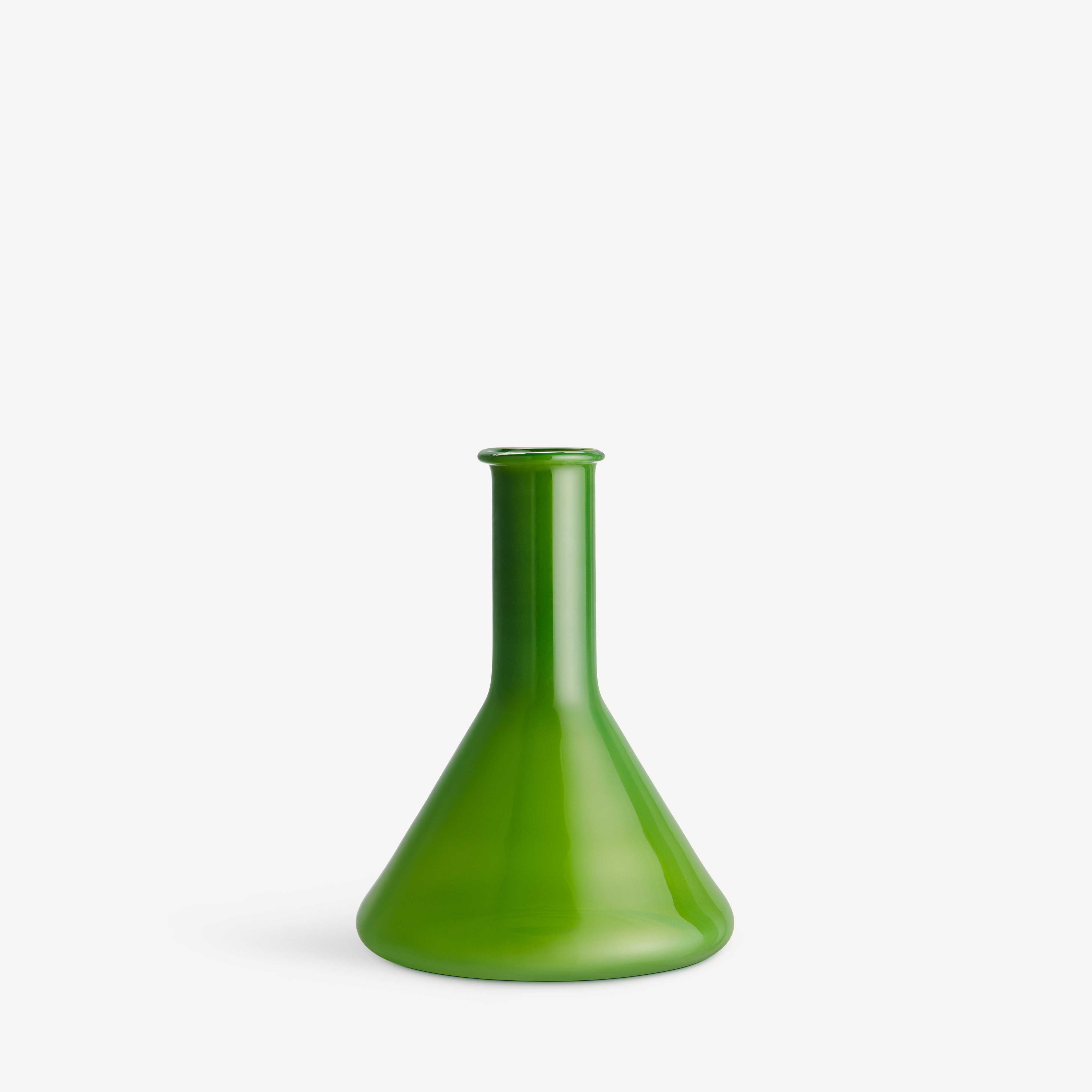Lab mätglas vas grön 185mm