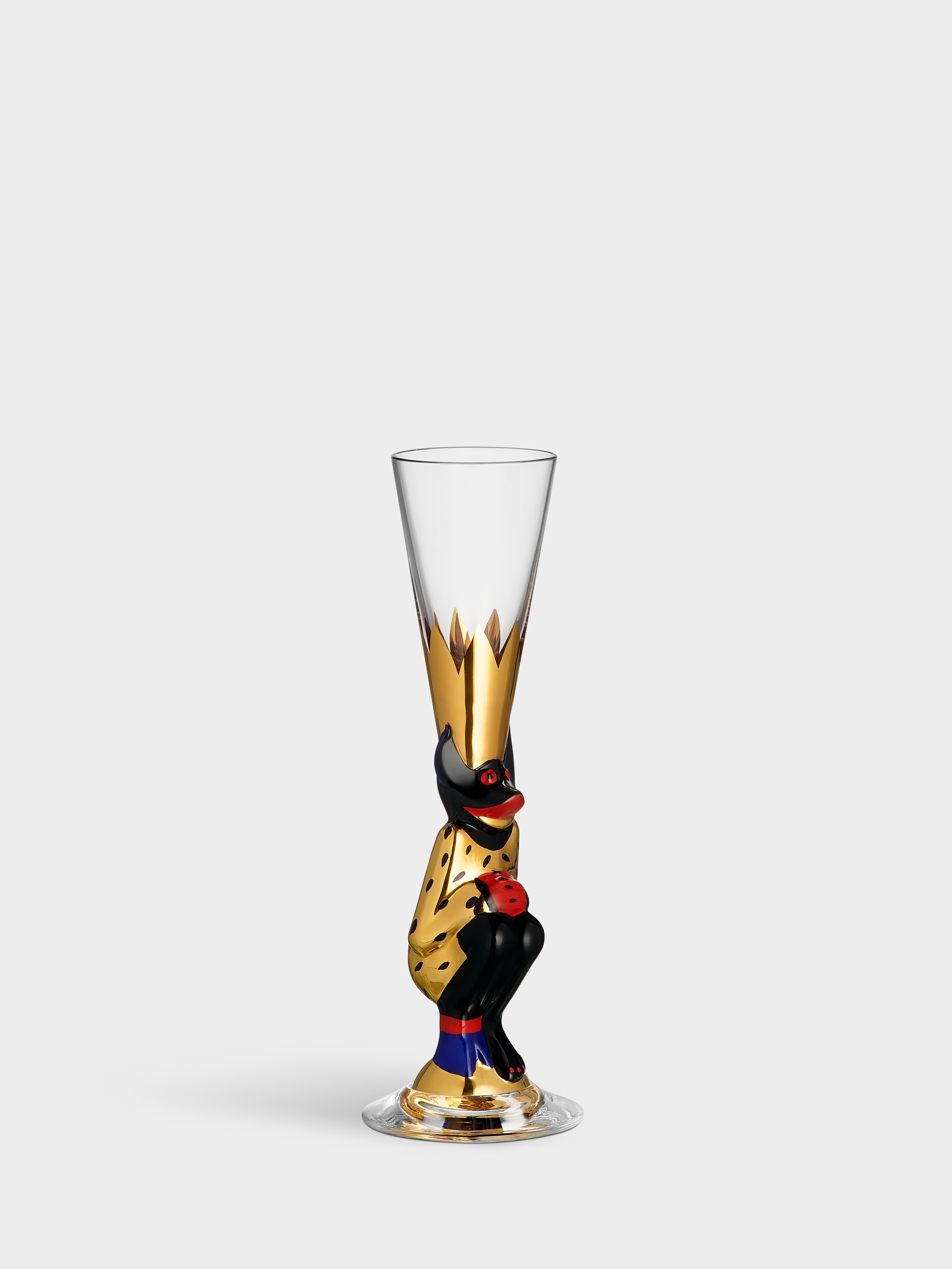 Orrefors - Snaps Djävul snapsglas guld 4cl