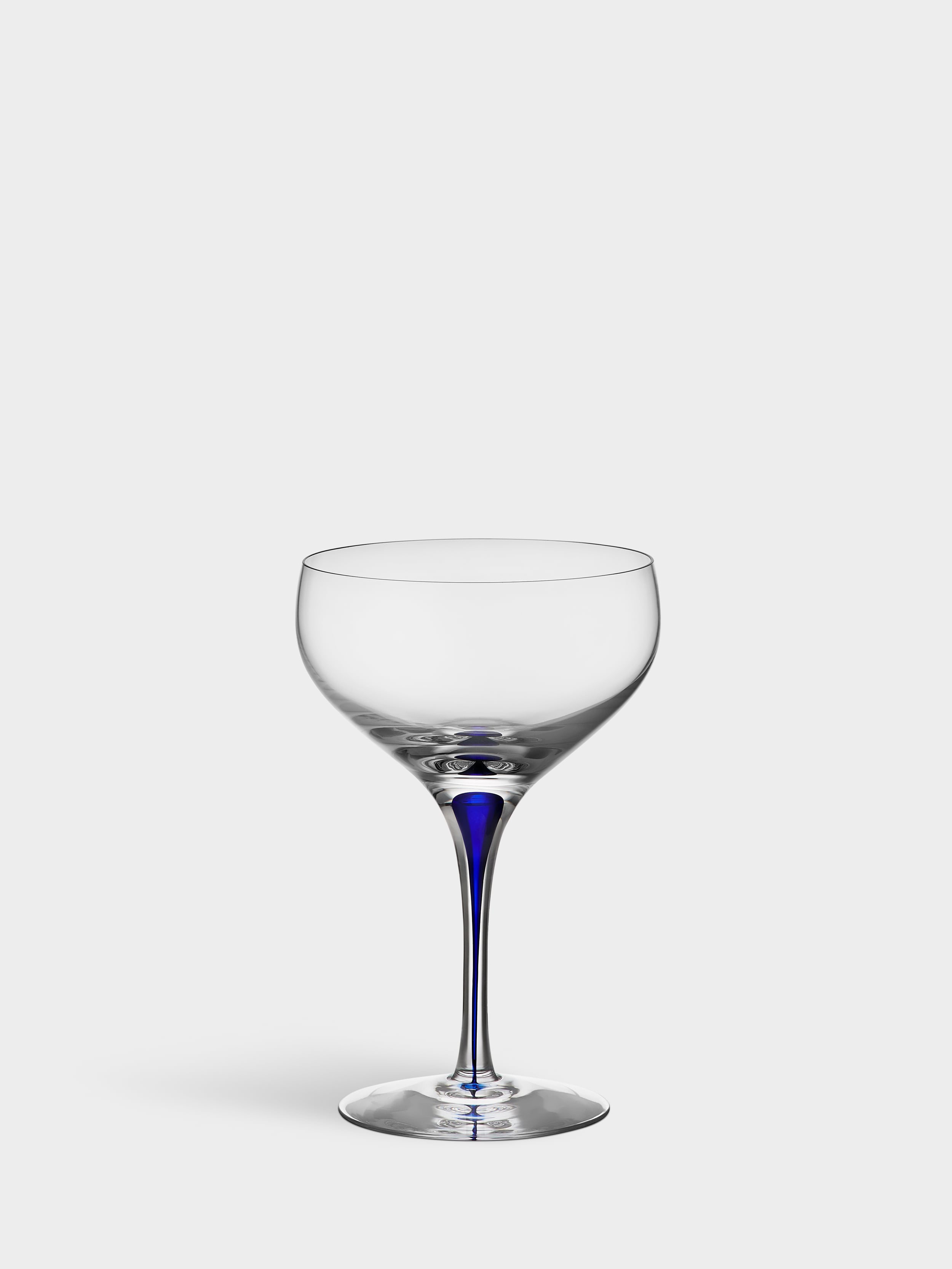 Orrefors - Intermezzo coupe champagneglas blå 30cl