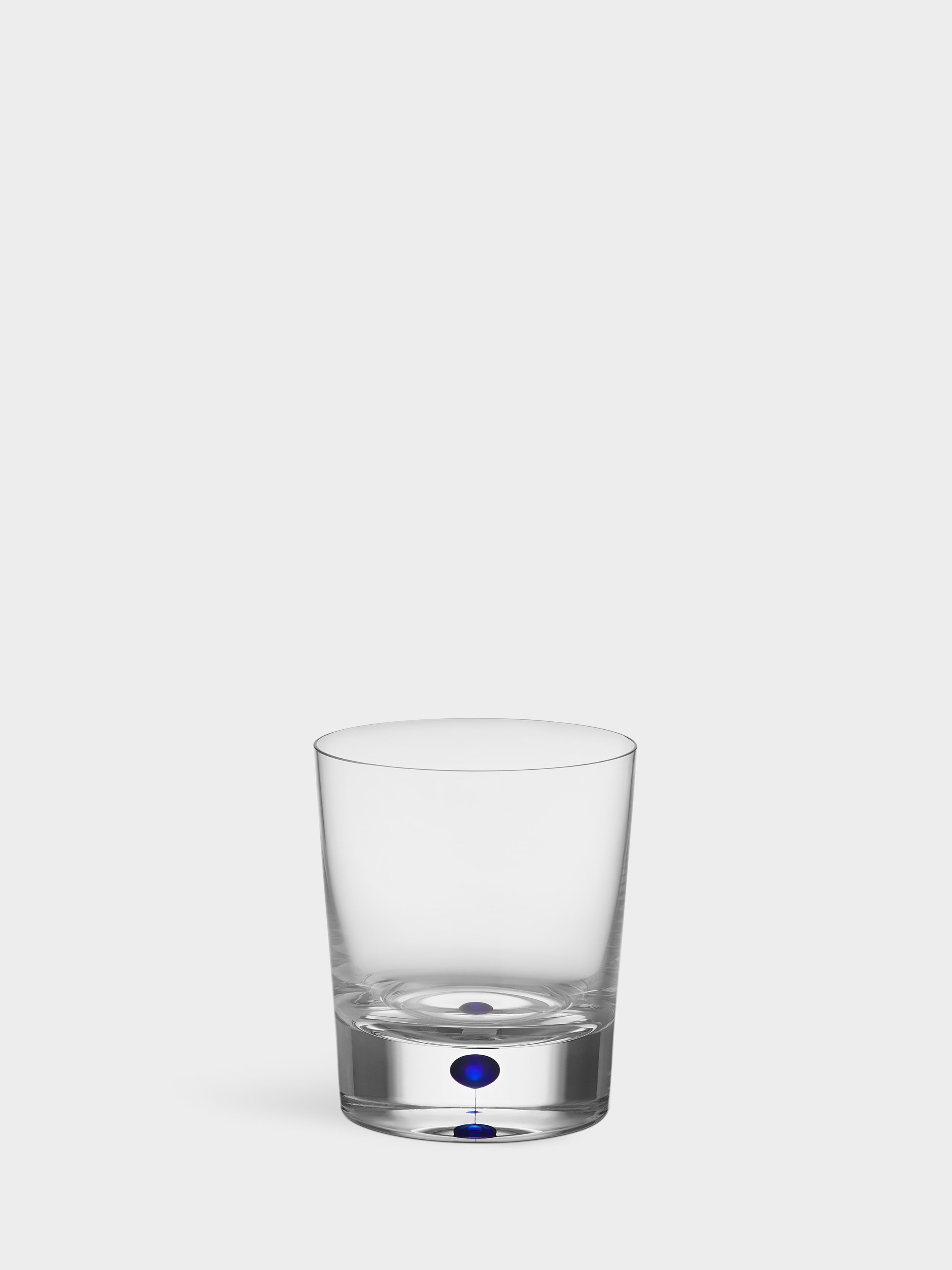 Orrefors - Intermezzo double old fashioned glas blå 40cl