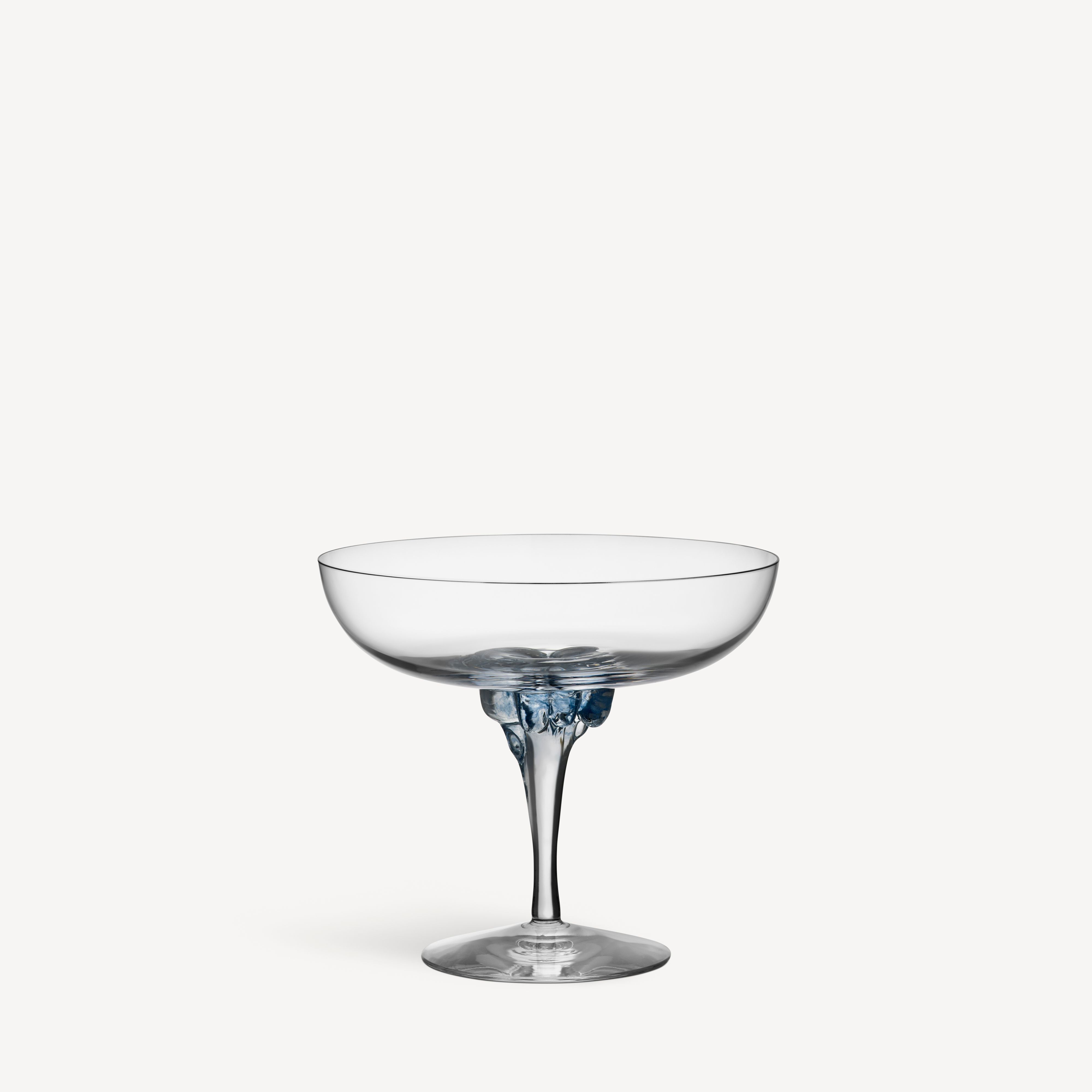 Sugar dandy coupe champagneglas blå 32cl
